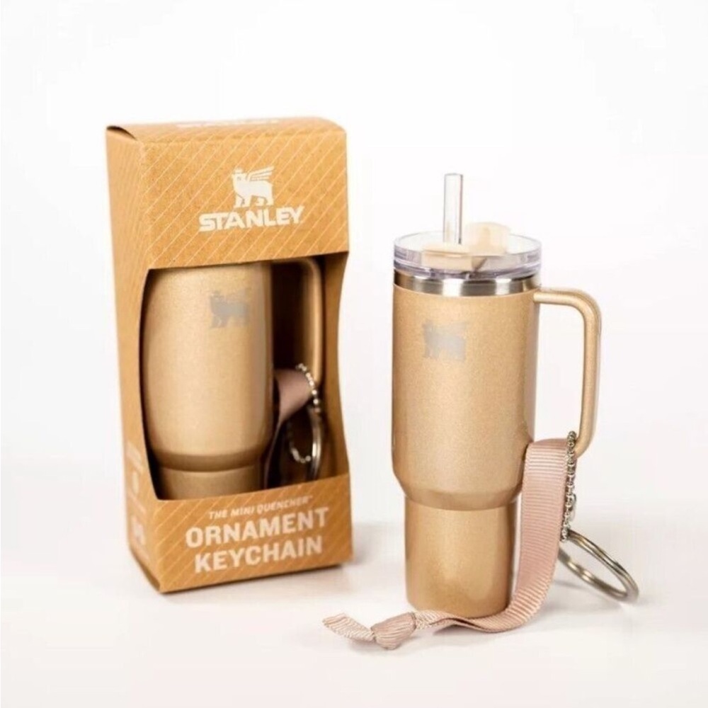 Stanley Mini Quencher Tumbler Keychain Ornament Honey Talks color NIB